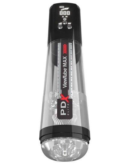 Авто-мастурбатор помпа PDX ViewTube Max View