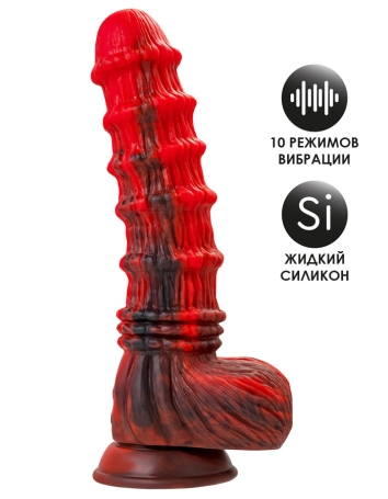 Большой вибратор Monster Tops