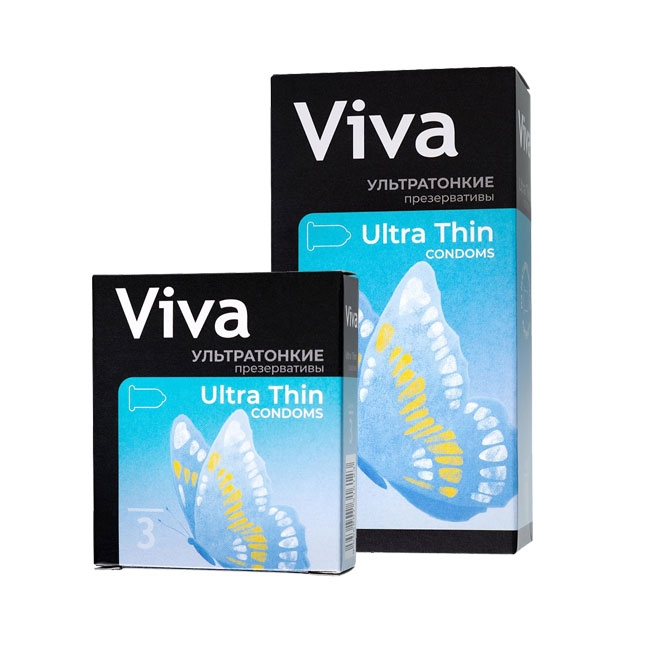 Презервативы VIVA Ultra Thin (тонкие)